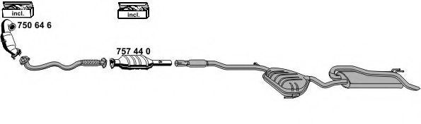 ERNST 120225 Exhaust System